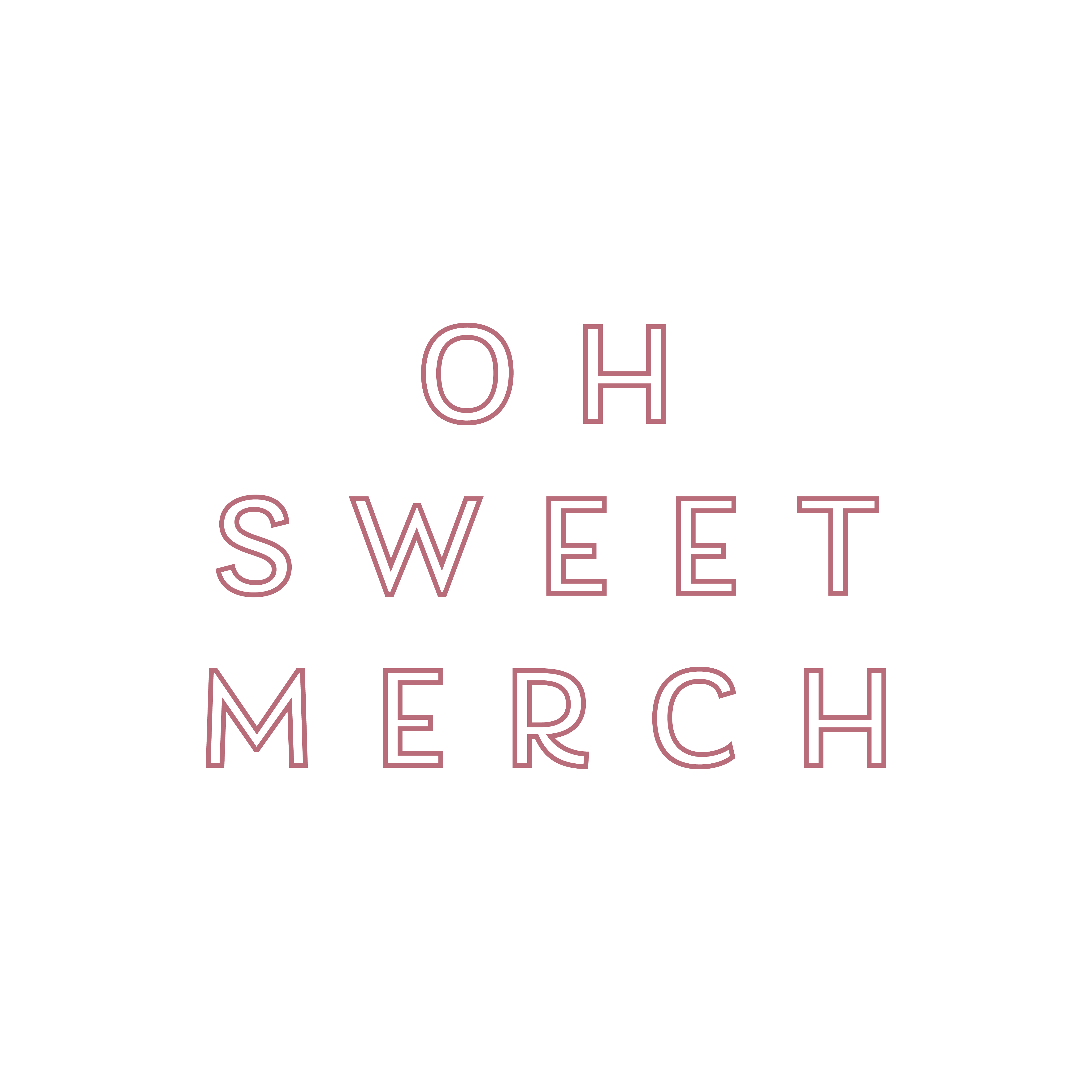 Oh Sweet Merch - logo