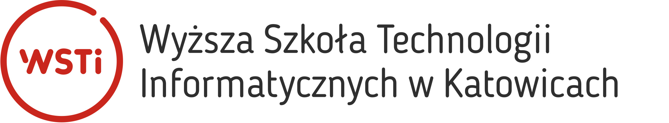 WSTI I Wyższa Szkoła Technologii Informatycznych w Katowicach I Projektowanie graficzne. UX Design. Multimedia - logo